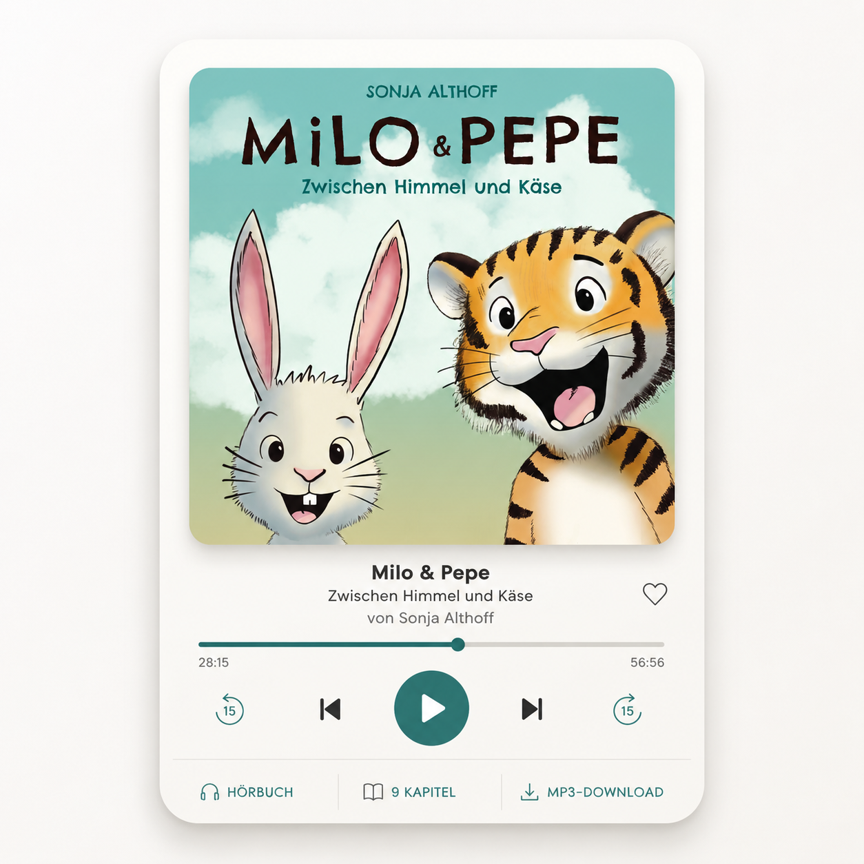 Hörbuch: Milo und Pepe